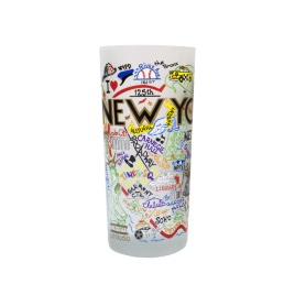New York City Glass Tumbler From Catstudio