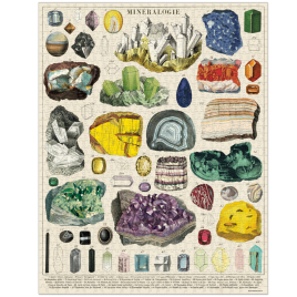 Cavallini & Co. Mineralogy 1000 Piece Puzzle