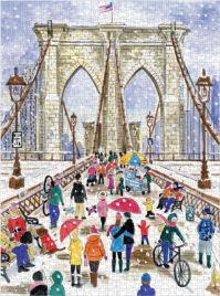 Michael Storrings- Brooklyn Bridge 1000 Piece Jigsaw Puzzle