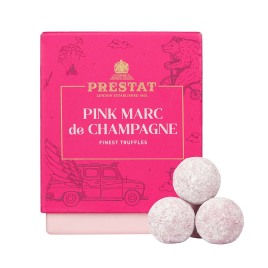Prestat Pink Marc de Champagne Truffles 175g