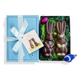 Mariebelle Double Bunnies Easter Gift Box