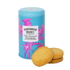 Shortbread House Tin With Clotted Cream 140g