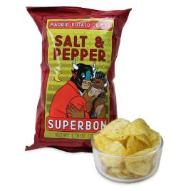 SUPERBON Salt & Pepper Potato Chip (3 x 135g bags)
