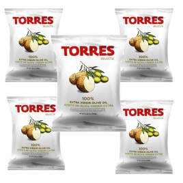 Torres Extra Virgin Olive Oil Chips 150g (3-Pack)