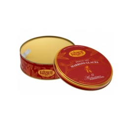 Clement Faugier Marrons Glaces Candied Chestnut Tin 220g