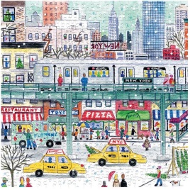 Michael Storring- New York City Subway 500 Piece Jigsaw Puzzle