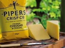 Pipers Crisps Cheddar & Onion Chips 5.3oz (5-Pack)
