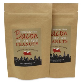 CMB Goin' Nuts Bacon Peanuts (2-Pack)
