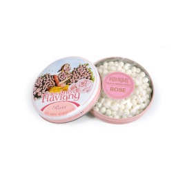 Les Anis de Flavigny Rose Flavored Anise Candy Tin 189g